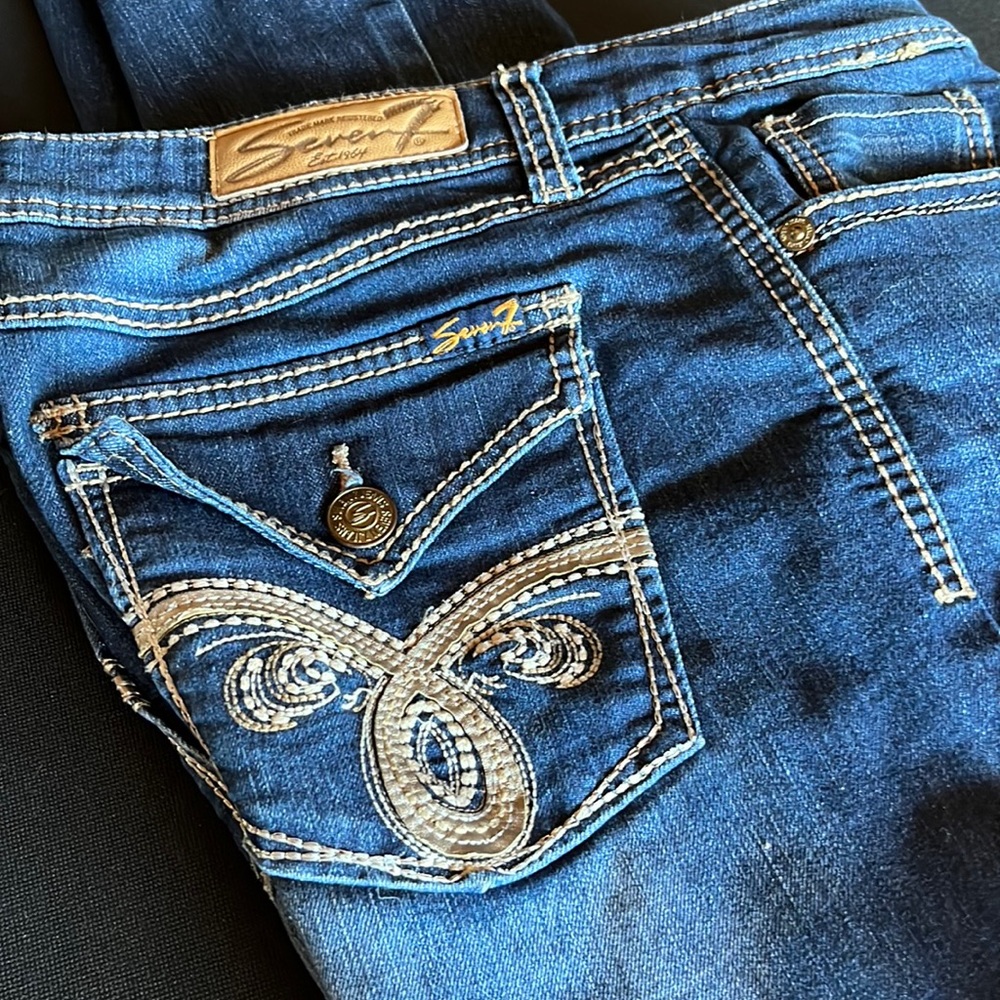 Seven bootleg jeans